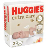 Extra Care luiers, nr. 2, 3-6 kg, 24 stuks, Huggies