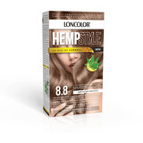 HempStyle Ammoniak Permanente Haarverf 8.8 Lichtblond Beige, 1 st