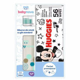 Flessenpakket + Huggies Disney vochtige doekjes, Baby Nova