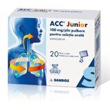 Acc Junior 100, 20 sachets, Sandoz