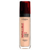 Übertragungsbeständige Foundation Infaillible 32H Fresh Wear 110 Vanille Rose, 30 ml, L&#39;Oreal