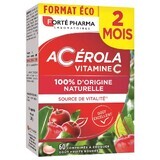 Acerola Vitamine C, 60 kauwtabletten, Forte Pharma