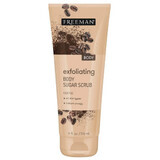 Lichaamsscrub met suiker en koffie, 175 ml, Freeman