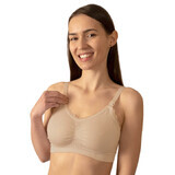 Soutien-gorge d'allaitement, bonnet D 80 - 85, Beige, Babyono