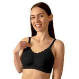 Soutien-gorge d'allaitement, bonnet E 80 - 85, noir, Babyono