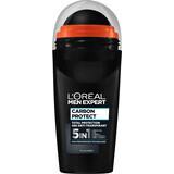 Loreal MEN CARBON PROTECT Roll-on Deodorant, 50 ml