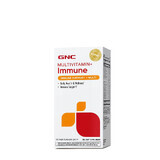 Multivitamine + Immuunsysteem, Multivitaminen voor mannen en vrouwen met immuunondersteuning, 120 Tb, Gnc 