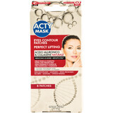 Acty Mask Patchs pour les yeux à l'acide hyaluronique et au collagène, 8 pièces