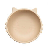 Ciotola in silicone Kitty I, 6 mesi+, Bubble Beige, Appekids