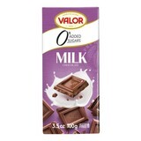 Melkchocolade zonder suiker, 100 g, Valor