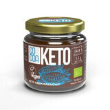 Biologische chocoladecrème met kokosolie MCT Keto, 200 g, Cacao