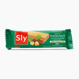 Hazelnootcrème wafels, suikervrij, 20 g, Sly Nutrition