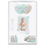 Jumbo Maxi organic diapers, No. 4, 7-18 kg, 60 pieces, Babyfit