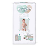 Jumbo Junior panty-type organic diapers, No. 5, 11-18 kg, 52 pieces, Babyfit