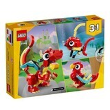 Red dragon, +6 years, 31145, Lego Creator 3 in 1