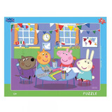 Peppa Pig kaderpuzzel, 40 stukjes, Dino Toys