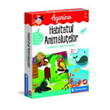 Juego educativo Los animales y sus hábitats Agerino, Clementoni