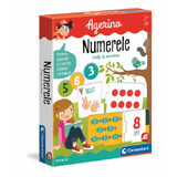 Educational numbers game, Agerino, +3 years, Clementoni