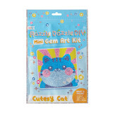 Mini DIY creative workshop with diamonds, 8 years+, Cutesy Cat, Ooly