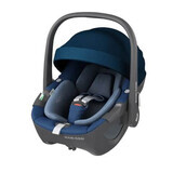 Scoica auto I-Size pentru copii Pebble 360, Essential Blue, Maxi Cosi