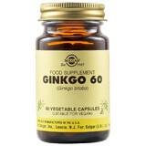 Ginkgo Biloba 60, 60 capsules, Solgar