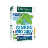 Ginkgo Bio 2000, 20 flesjes x 10 ml, Santarome Nature