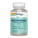 Glucomannaan 600 mg Solaray, 100 capsules, Secom