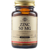Zinkgluconaat 50 mg, 100 tabletten, Solgar
