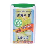 Stevia Zoetstof Extra Zoet, 200 tabletten, Naturking