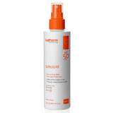 Lapte pentru fata si corp cu protectie solara SPF 50+ Sunlight, 200 ml, Ivatherm