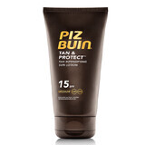 Lotiune pentru bronzare accelerata SPF 15 Tan & Protect, 150 ml, Piz Buin