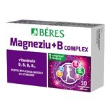 Magnesium + B-complex, 30 filmomhulde tabletten, Beres Pharmaceuticals Co.