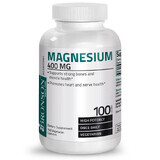 Magnesium 400 mg, 100 capsules, Bronson Laboratories