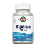 Magnésium 500mg Kal, 60 gélules, Secom