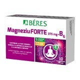 Magnesium forte 375 mg + B6, 30 filmomhulde tabletten, Beres Pharmaceuticals Co