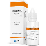 Ambroxol 0,75% oplossing voor orale druppels, 20 ml, Tis Pharmaceutical