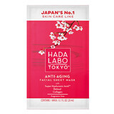 Geurvrij anti-aging gezichtsmasker met super hyaluronzuur, 20 ml, Hada Labo Tokyo