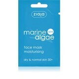 Hydraterend gelmasker voor de normale droge huid met zeewier, 7 ml, Ziaja