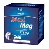 MaxiMag, 375 mg, 60 sachets + 20% korting, Zdrovit