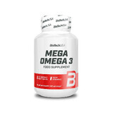 Mega Omega 3, 90 softgels, BioTech USA