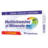 Multivitaminen en mineralen + Luteïne, 56 tabletten Zdrovit