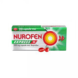 Nurofen Express 200 mg, 20 gélules, Reckitt Benckiser Healthcare