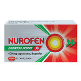 Nurofen Express Forte 400 mg, 10 gélules, Reckitt Benckiser Healthcare