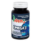 Omega 3 1000mg met vitamine E, 30 capsules, Adams Vision