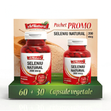 Natuurlijk seleniumpakket, 60 + 30 capsules, AdNatura