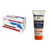 Verpakking Venostim, 40 capsules + Venostim-gel, 100 ml, Farmaclass