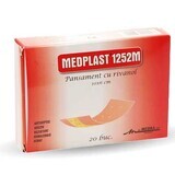 Pansament cu rivanol Medplast 1252 M, 10x6 cm, 20 bucati, Mebra