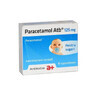 Paracétamol 125 mg, 6 suppositoires, Antibiotice SA