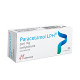 Paracetamol 500mg, 20 comprimés, Labormed