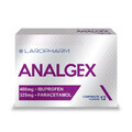 Analgex 400 mg/325 mg, 12 filmomhulde tabletten, Laropharm